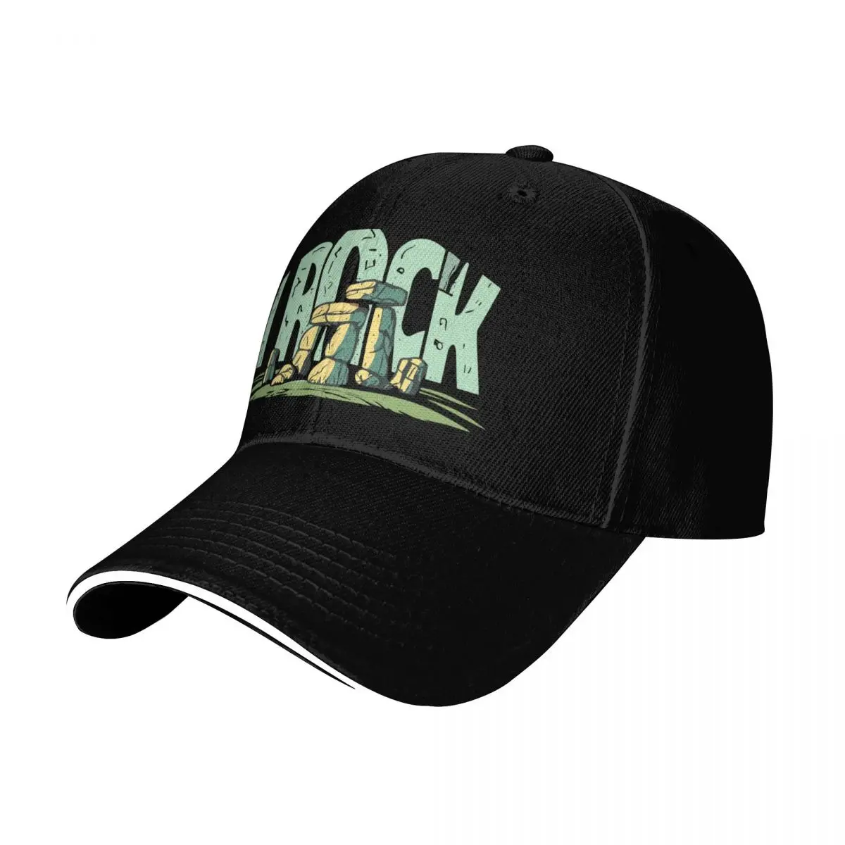 I Rock Stonehenge stones historical Design Baseball Cap Men Women Casual Summer Sport Sun Cap
