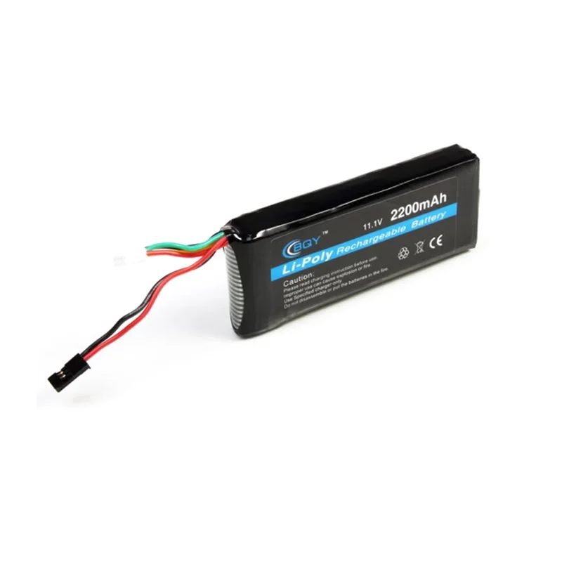 1pcs BQY Power Lipo battery 3S 11.1 V 2200 mAh 8C 3 Thick Thin Sizes Performance of Lipo Battery For JR Futaba BEC For RC Toy