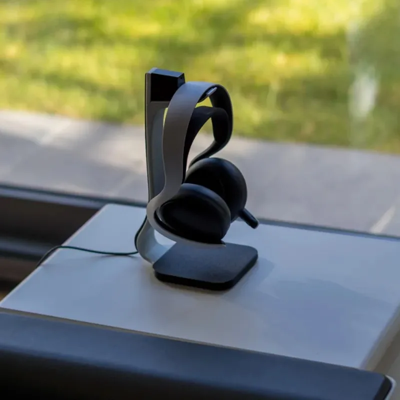 Gaming Headset Stand for Sony PS5 Elite Pulse Minimalist Desktop Headphone Holder Non-Charging Headset Hanger for Desk Organizer