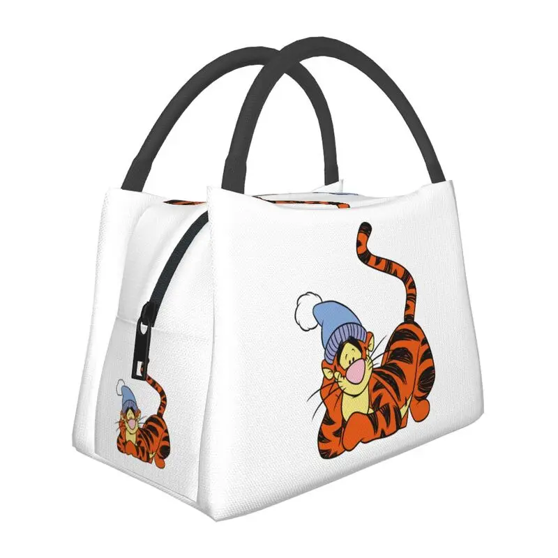 

Animation Cartoon Winnie The Pooh Thermal Insulated Lunch Bags Women Tigger Portable Lunch Container Multifunction Meal Food Box