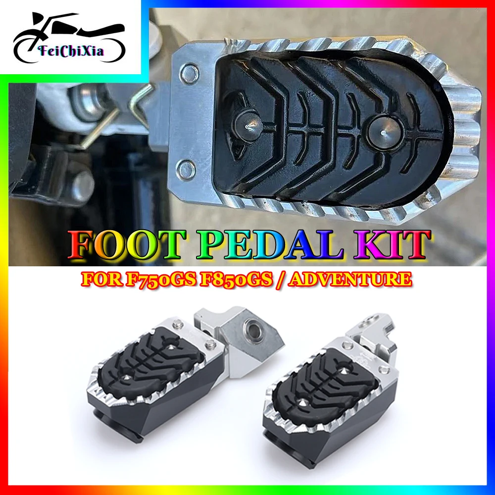 Motorcycle Accessories Footrest Footpeg Foot Pegs Pedal For BMW F 850 GS ADVENTURE F850 GS Adventure F850GS ADV F750 GS F750GS