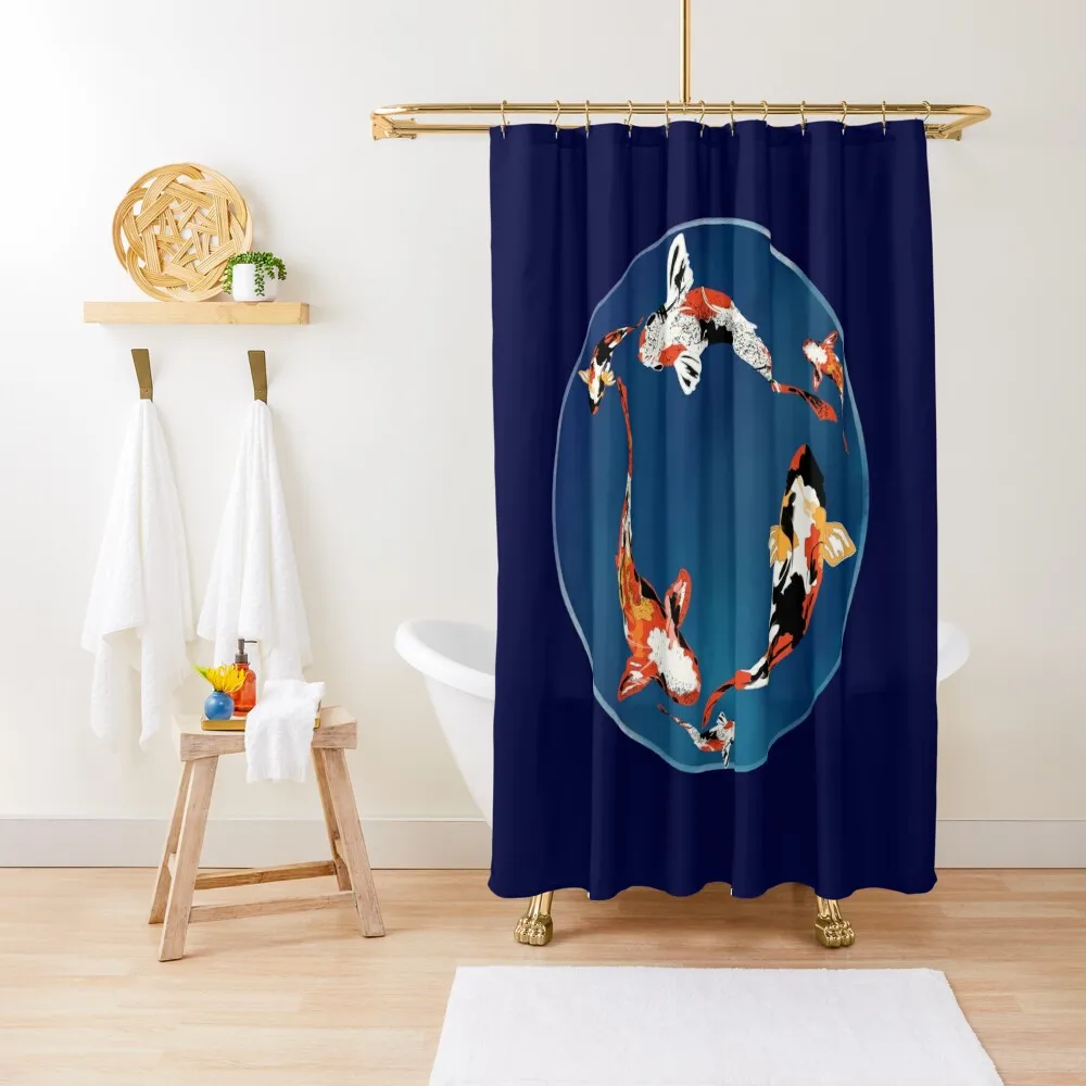 

Koi Fish Watercolor Shower Curtain Bathroom And Shower Products Anime Bathroom Curtain
