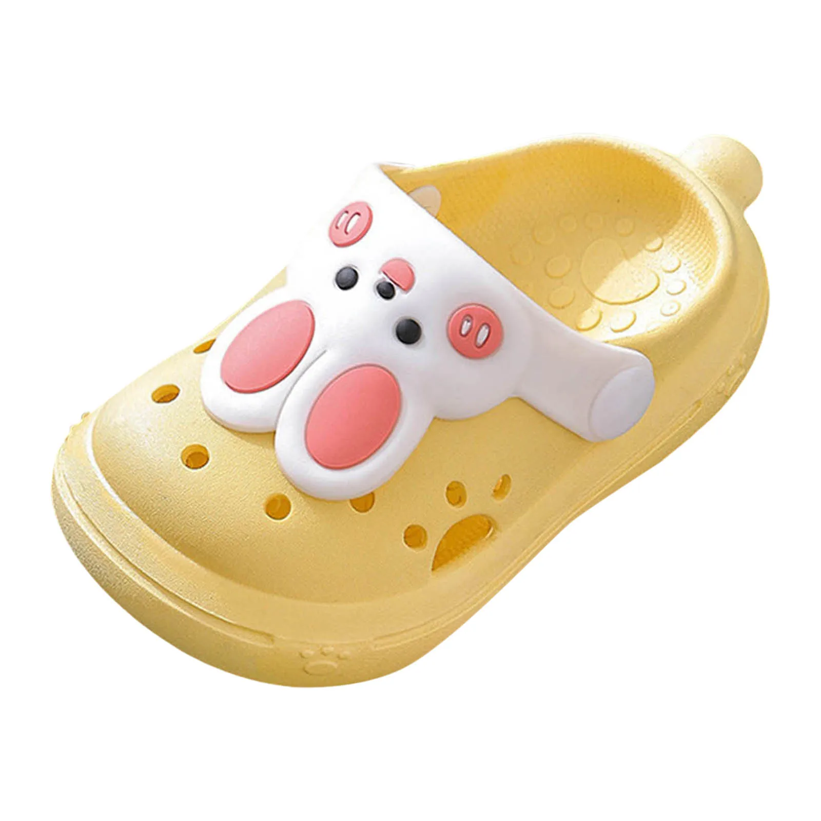 

Toddler Slippers Rabbit Childrens Hole Shoes Boys Boys Indoor Closed Toe Baby Slippers Outdoor Beach Girls Slippers Size 13