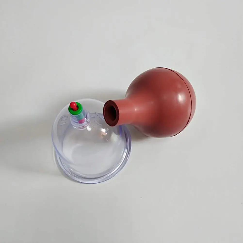 

6Pcs Vacuum Cupping Device Chinese Body Therapy Set Home Use Cups Massage Tool for Health Improvement