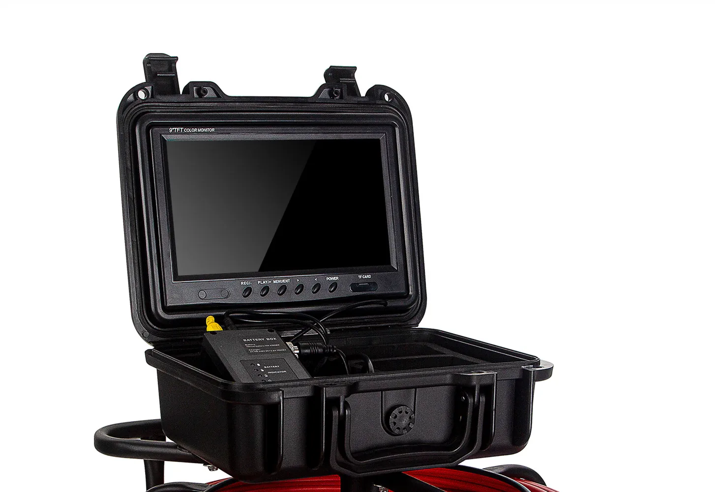 Accessories SYANSPAN Pipe Inspection Camera HD Screen ,IP68 Drain Sewer Pipeline Video Industrial Endoscope