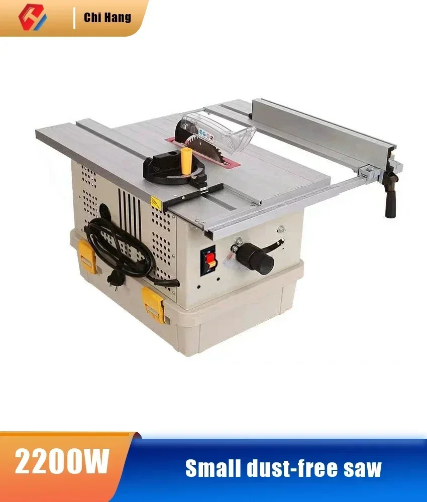 

Multifunctional Dust-free Saw Solid Wood Floor Electric Saw Cabinet Installation Bevel Cutting Woodworking Sliding Table Saw