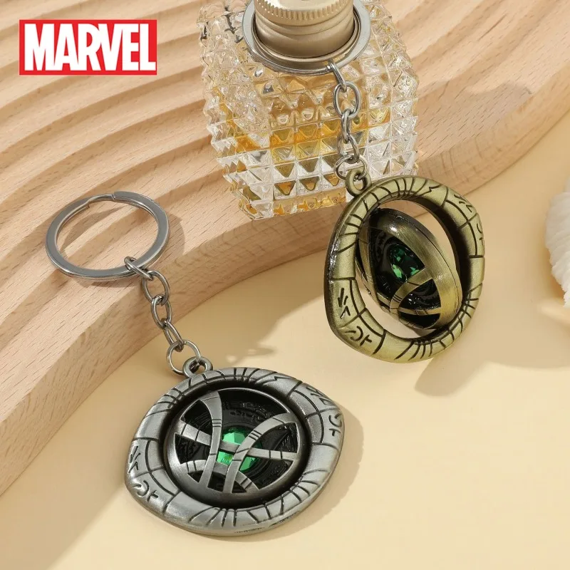 

Marvel Doctor Strange Keychain Eye of Agamotto Anime Cool Character 3D Model Toy Keychain Car Pendant Collection Birthday Gifts
