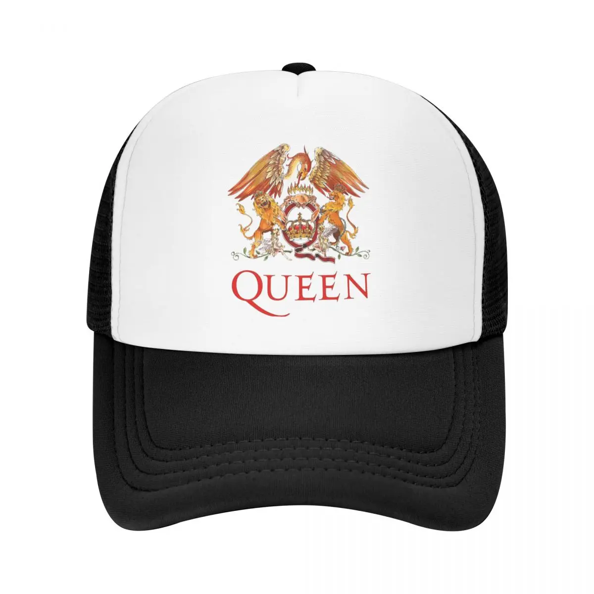 

Classic Rock Queen Freddie Mercury Trucker Hat Women Men Personalized Adjustable Unisex Baseball Cap Outdoor Snapback Caps