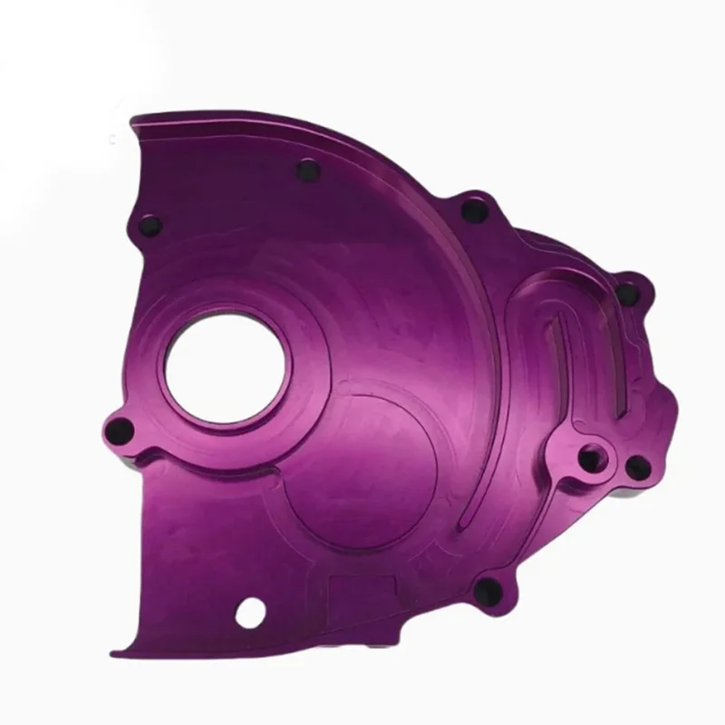 

Custom CNC Machining Parts Aluminum Billet Cases Anodized Gearbox Covers Final Gear Transmission Cover
