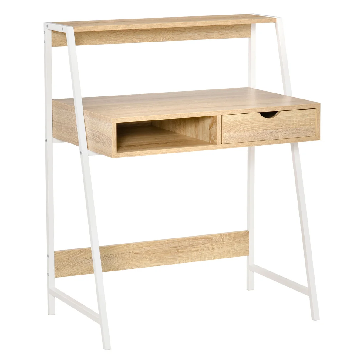 

Laptop Desk with Drawer ,Natural