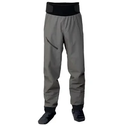 Men's three -layer waterproof fabric fishing pants, waist -related water pants, socks of the same material, cold days, waist and
