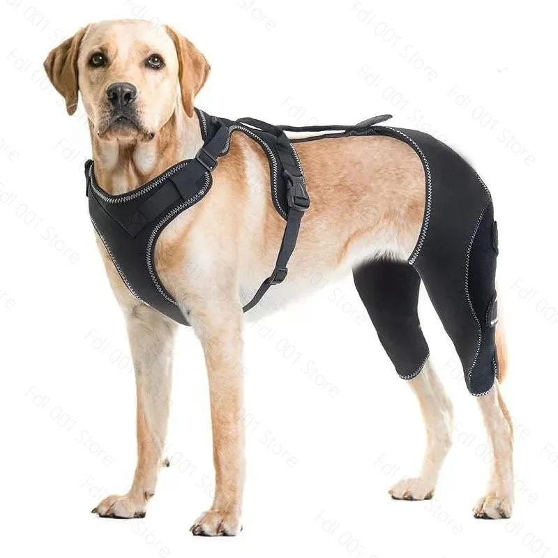 Pet dog hip knee braces are used to relieve pain and protect hip dysplasia