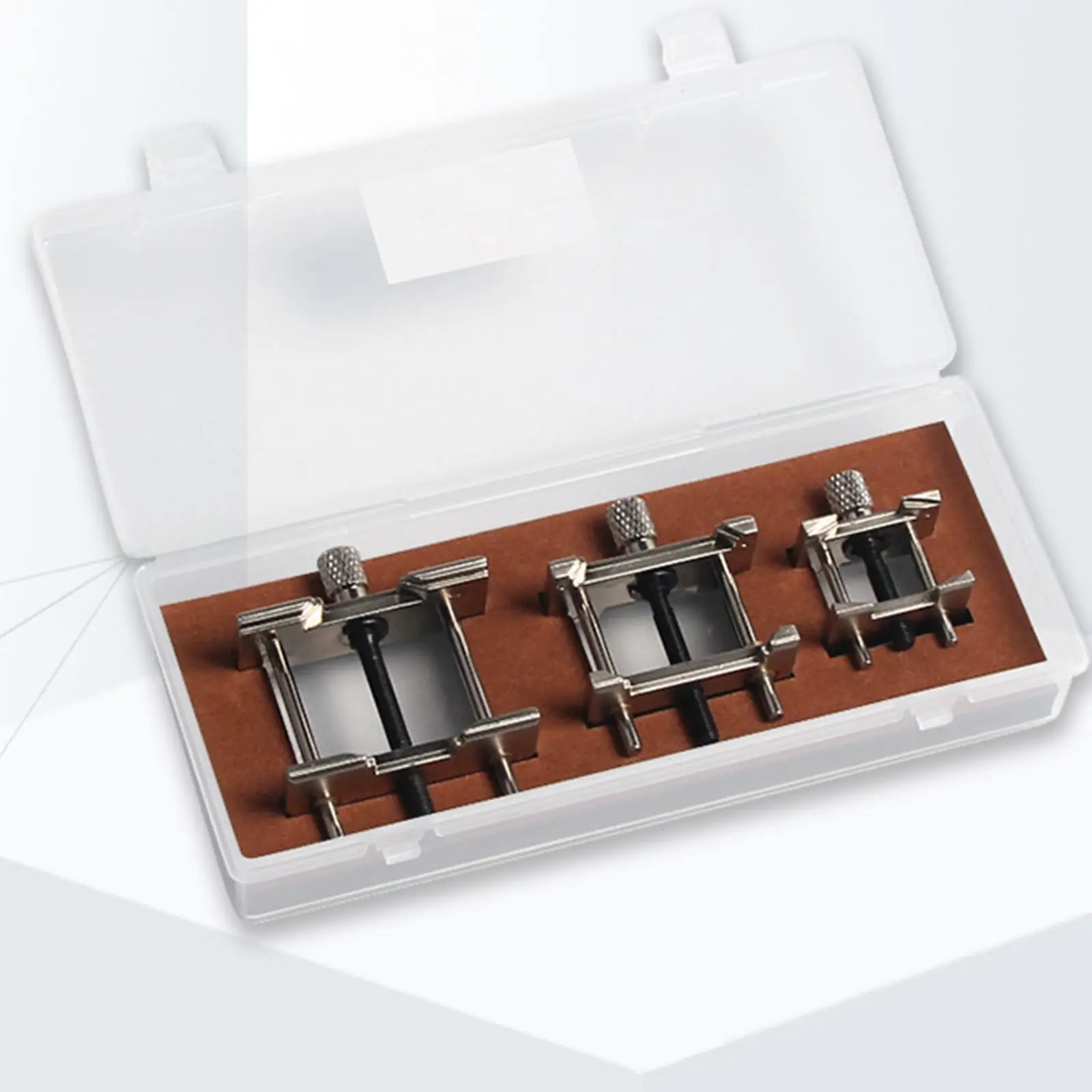 3Pcs Watch Movement Holders Fixed Use Watch Repairing Accessory Home Use