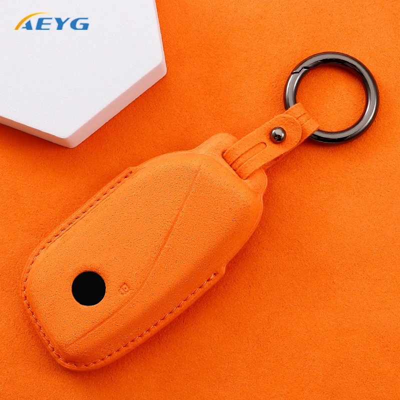 Car Remote Key Case Cover Shell Fob For BMW i7 X7 G07 LCI iX I20 X1 U11 7 Series G70 G09 XM U06 G81 Energy 2023 Accessories