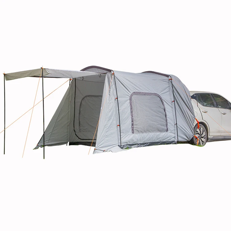 Outdoor portable attachable awning camper rear tent SUV van