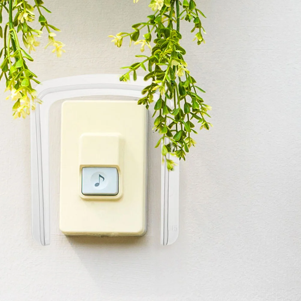 2Pcs Waterproof Cover for Doorbell Weatherproof Access Control Machine Outdoor Keypad Card Reader Rain Protection Case