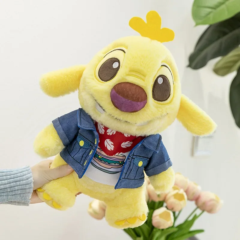 

32/42cm Movie Peripherals Anime Lilo&Stitch Experiment 625 Ruben Plush Toy Cartoon Cowboy Stitch Stuffed Pillow Doll Kids Gift