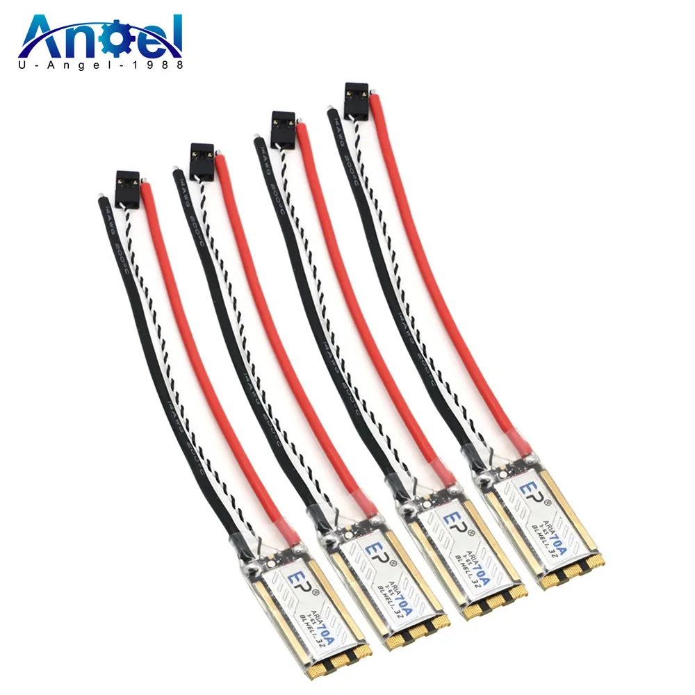 Aria 70A BLHeli_32 32Bit Single Brushless ESC 3-6S Current Meter Sensor for RC Airplane FPV DIY RC Parts