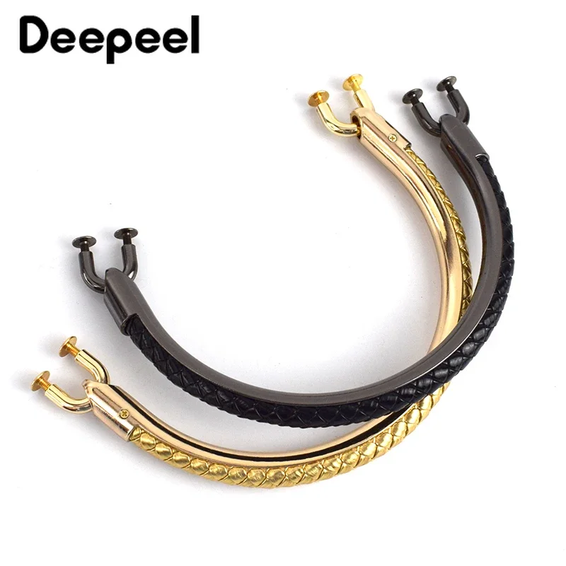 1-5Pcs Metal Handles for Handbags Strap Buckle DIY Bag Accessory Bags Straps Belt Purse Frame Luggage Hardware Accessories