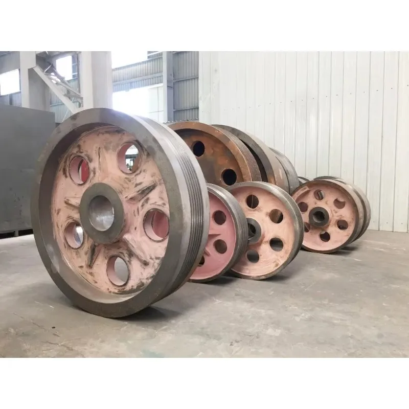 

Flywheel and Pulley for Jaw Crusher Machine