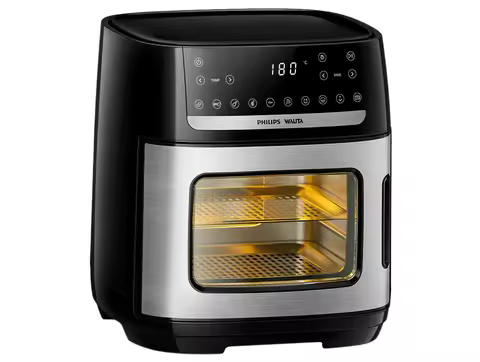 Air Fryer Philips Walita Série 5000 AI551/08 Preto com Timer 12L - 220V