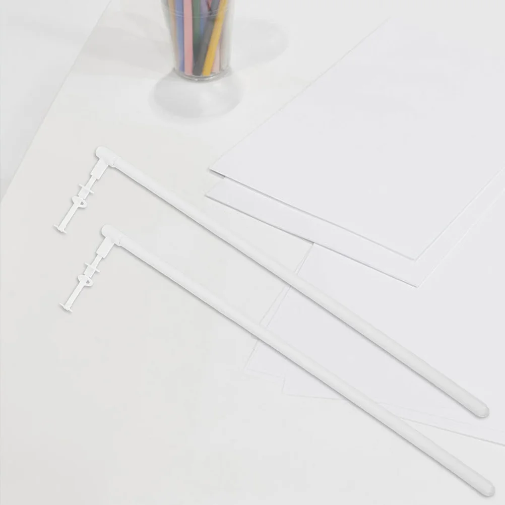 

12 Pcs Windmill Pole Accessories Replacement Rods Plastic Making Diy Sticks