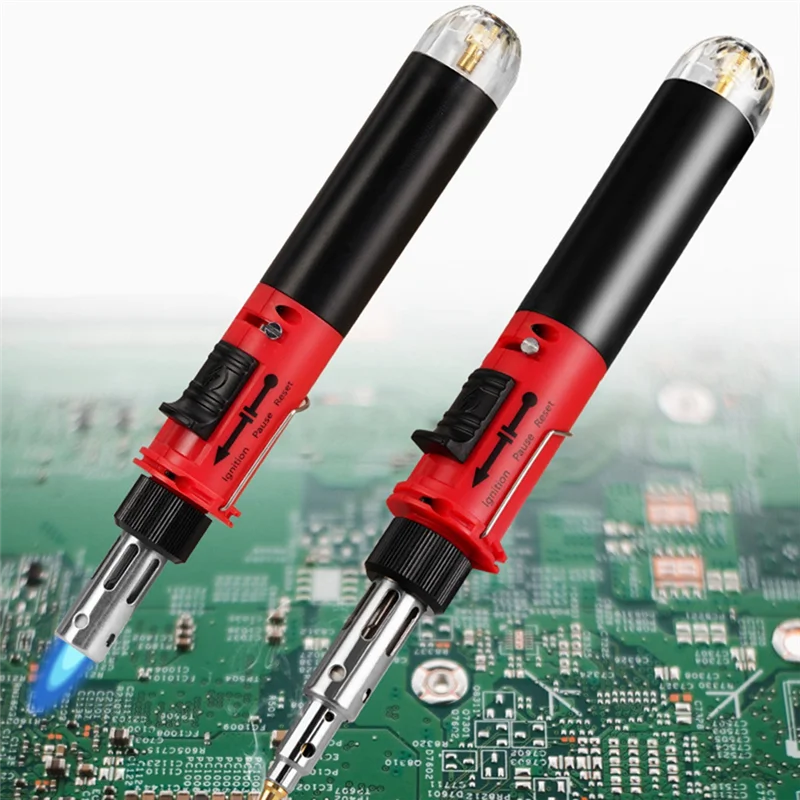 

Cordless Gas Soldering Iron Heat Blower Torch Self-Ignite Instant Start Portable Adjustable Flame Control Welding Tools