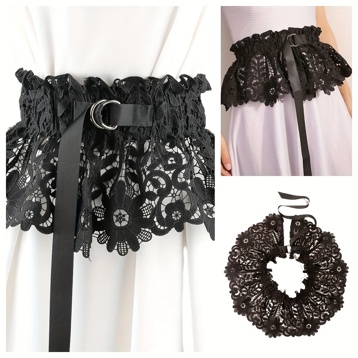 เข็มขัดรัดเอวทรงคอร์เซ็ทแบบผูกเชือกใหม่ สำหรับผู้หญิง ช่วยกระชับสัดส่วน ยืดหยุ่นสูง รัดเอวสูง ช่วยเก็บสัดส่วน