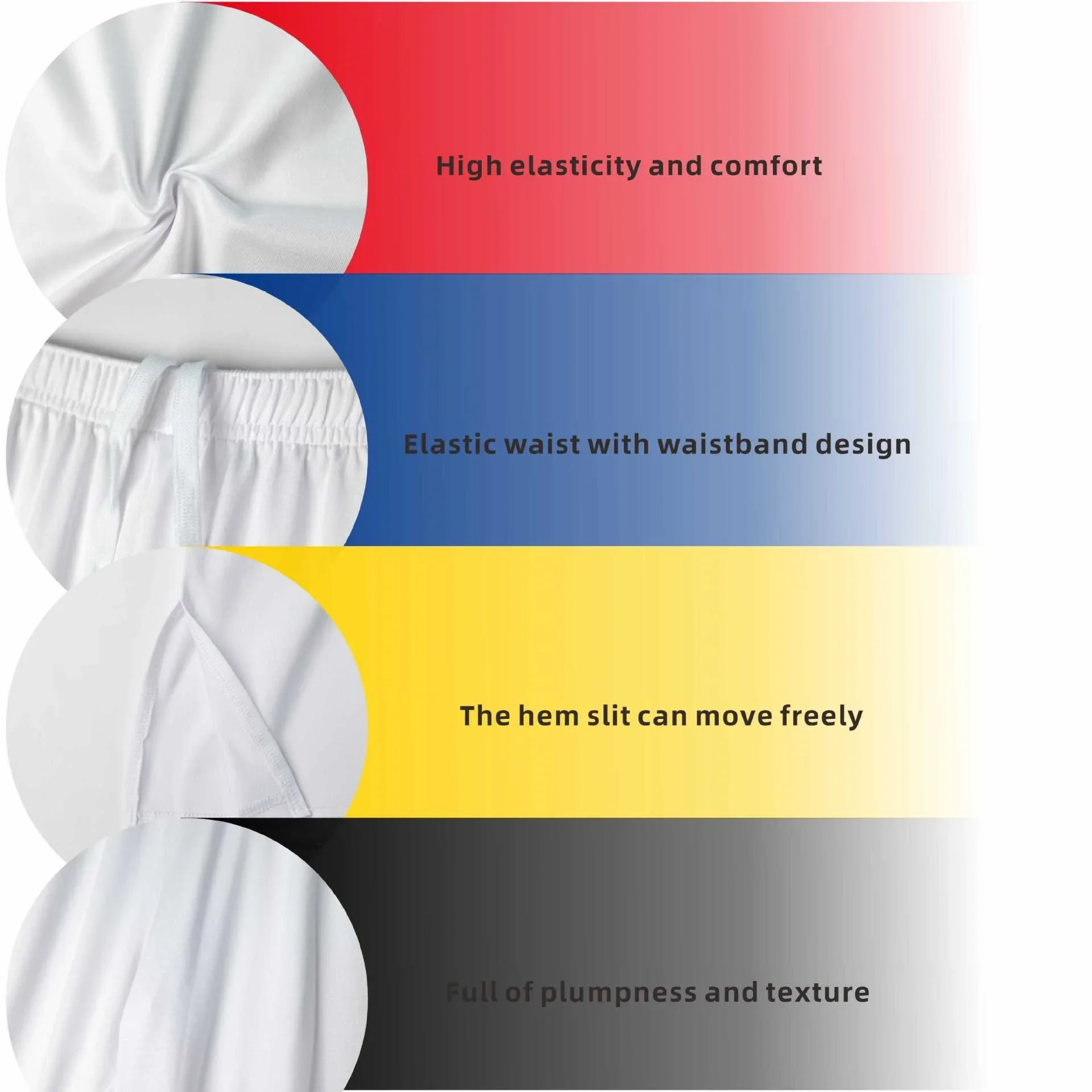 2026 New WTF Taekwondo Uniform for Kids Adult White Black Collar Dobok Stretchable Fabric Quick-dry Customizable Print Name Flag - view 4