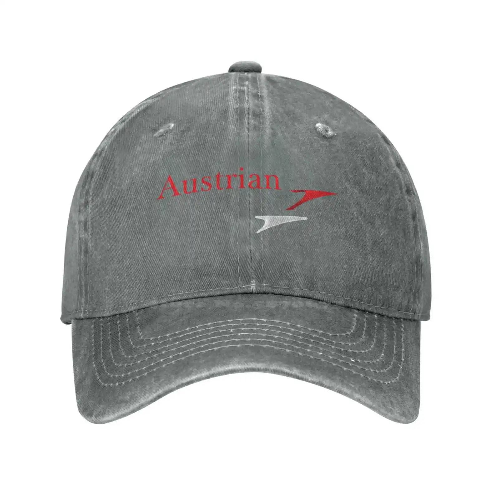 Austrian Airlines-Gorra vaquera de alta calidad, gorro de béisbol tejido