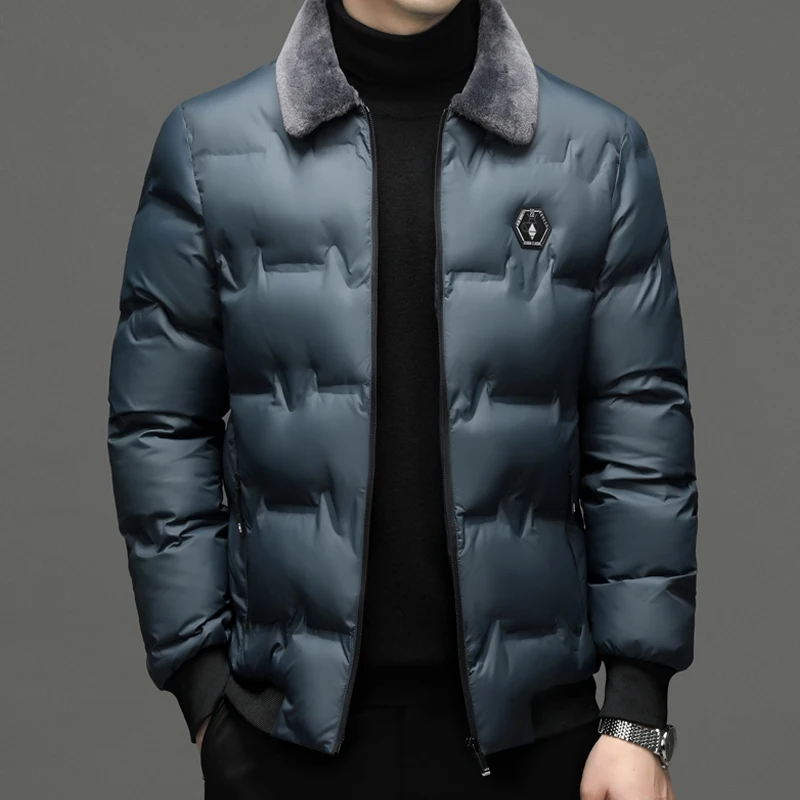 2024 Winter jackets men high quality fashion Warm Jacket Casual thicken Parkas Men\'s Winter Jackets Warm coat male size L-5XL