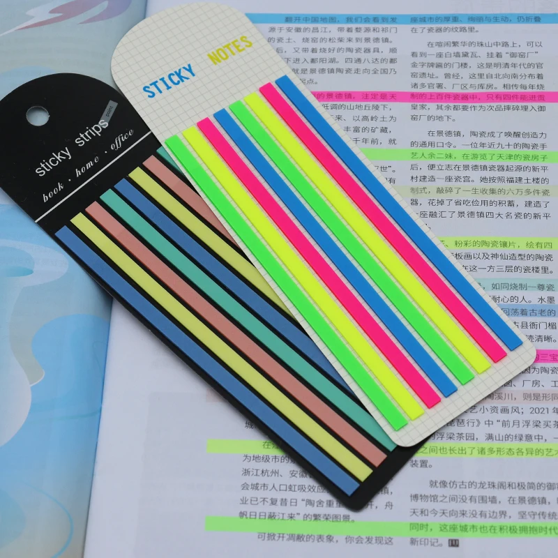 160Pcs Stickers Notes Transparent BookMarkers Index Tabs Flags Stationery Tabs Memo Pad Kawaii School Office Supplies