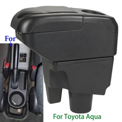 For Toyota Aqua Armrest Box For Toyota Prius C Aqua Car Armrest Auto Storage Box heighten Interior Details Car Accessories