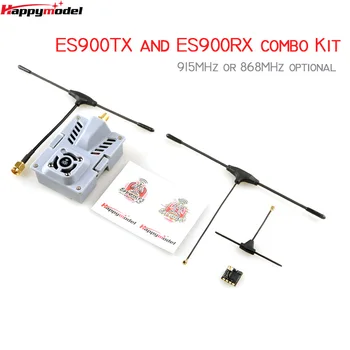 Happymodel ELRS Micro ES900RX(Alıcı)ES900TX(Modül)Combo Kit 915MHz ExpressLRS Firmware RC FPV Uzun Menzilli Yarış Drone'ları için