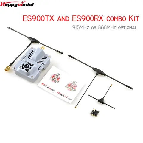 Happymodel ELRS Micro ES900RX (mottagare) ES900TX (modul) kombinationskit 915MHz ExpressLRS-firmware för RC FPV-drönare med lång räckvidd 8 best sales elrs-modulen - №5