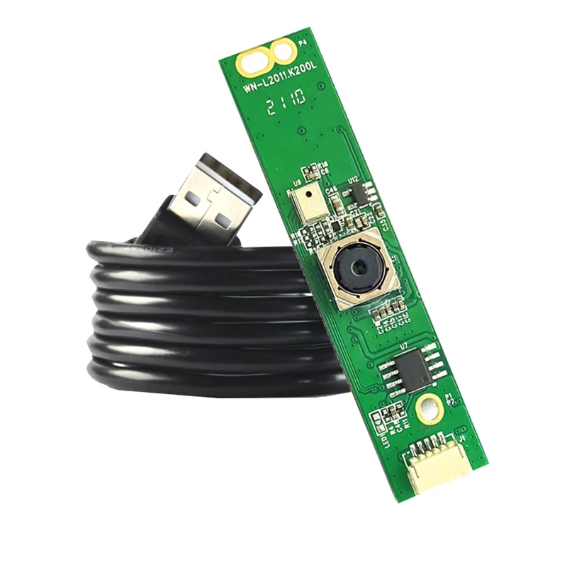 

4K HD IMX258 Sensor USB Camera Module 30FPS FF 120° With Digital Mic MJPEG, YUY2 For Product Vision