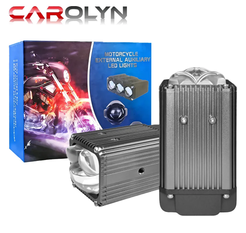 

1.8 Inch Bi-LED Projector Headlight High Low Beam 6000K Cold White for Car Motorcycle Universal LED Headlight Lens Conversion