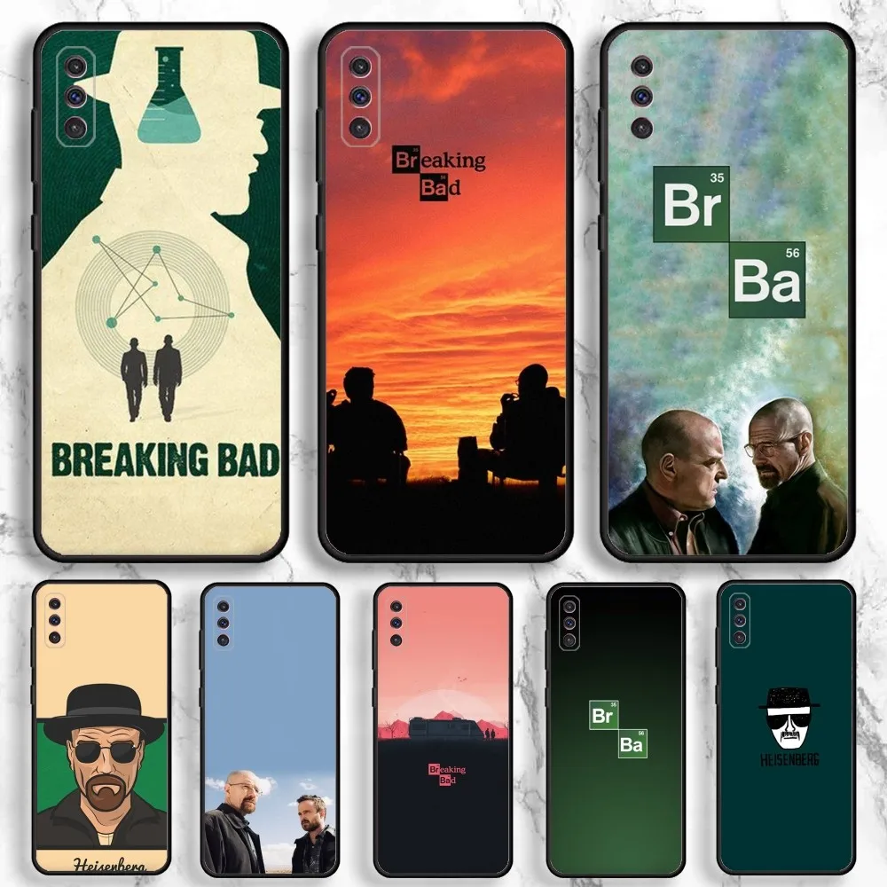

B-Breaking Bad H-Heisenberg Phone Case For Samsung Galaxy A13,A21s,A22,A31,A32,A52,A53,A71,A80,A91 Soft Black Phone Cover