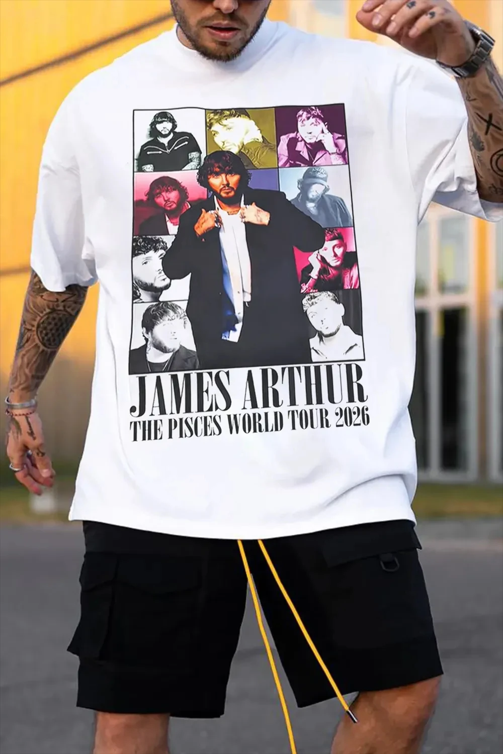 Camiseta masculina e feminina de algodão, camiseta casual de verão com manga curta e gola redonda, blusa solta unissex