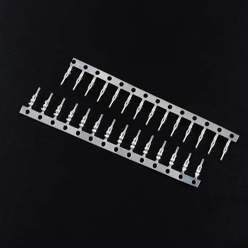 100 Stück ZH1.5MM Steckverbinder Stecker Männlicher Pin Anschluss Crimpkopf Geeignet für ZH1.5 Buchsengehäuse – Detail 3