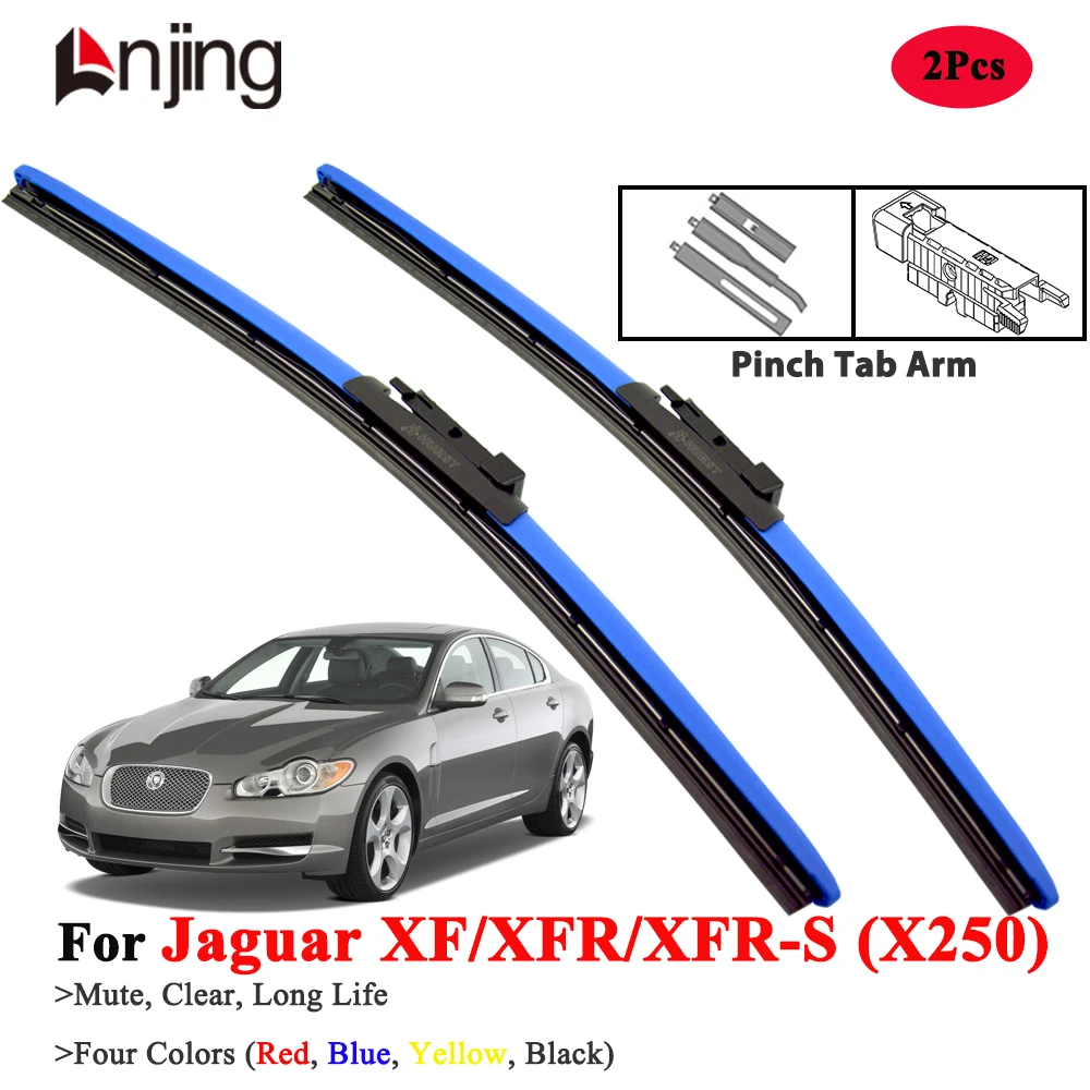 

LNJING Wiper Blades For Jaguar XF XFR XFR-S X250 2008-2015
