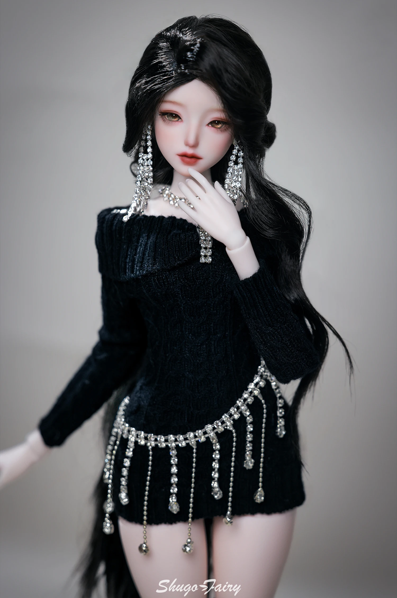 Seekly C 1/4 BJD Full Set City Belle Rich Lady Style Articulated Charming Resin Ball-Jointed Doll ShugaFairy Gift Collection