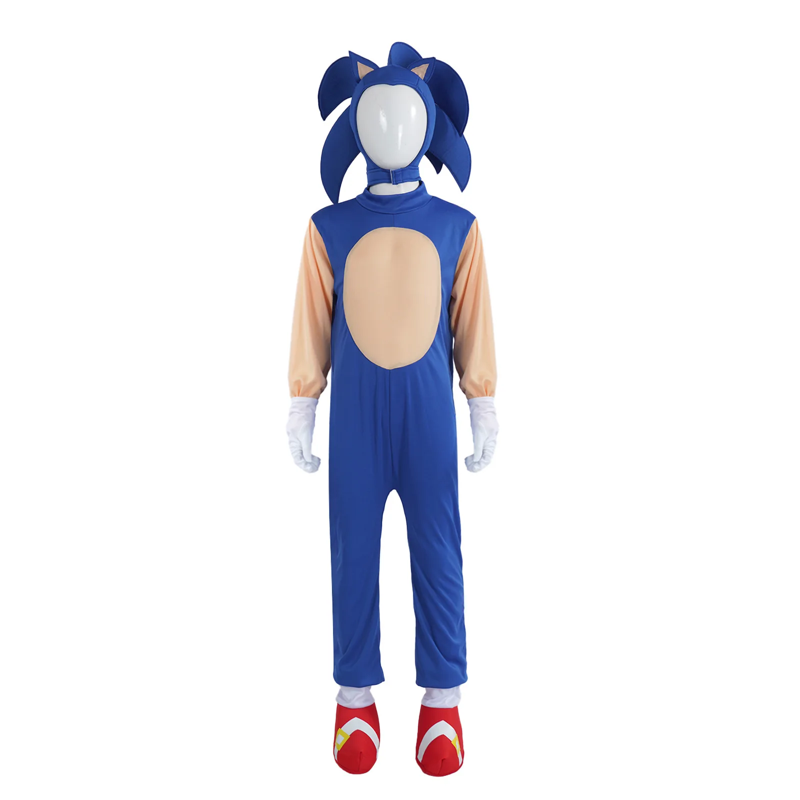 

Blue Sonic Hedgehog Costume Sonic Blue Hedgehog Suit Sonic The Hedgehog Movie Character Performance Costume