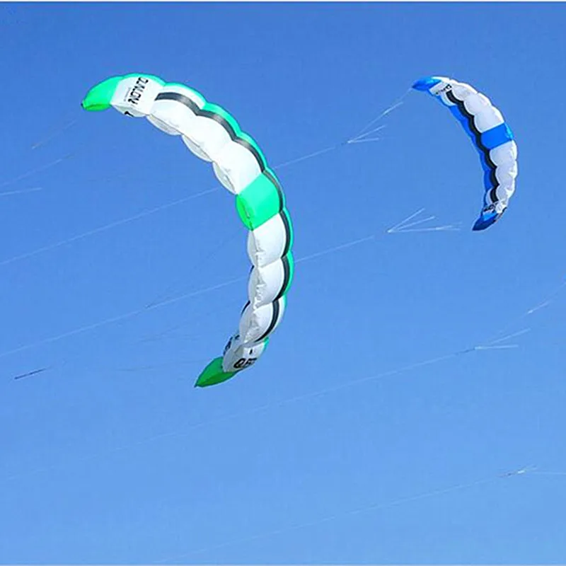 free shipping dual line power kite parafoil kiteboard kitesurfing equipment kites for adults professional wind kites parachute