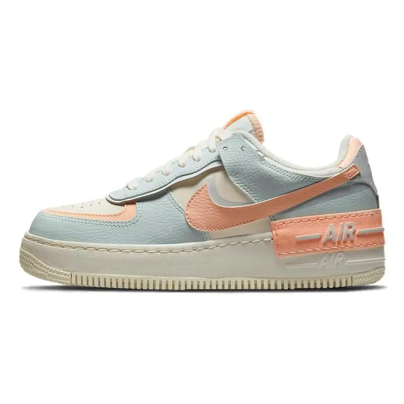 Кроссовки Nike Af1 Shadow, туфли с едва зеленым/темно-красным оттенком, Cu8591-104