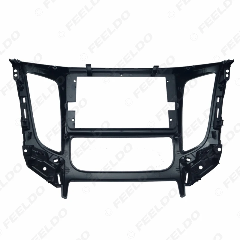 Car 9" 2Din Fascia Panel Frame Dash Kit For Mitsubishi Triton(2015+)