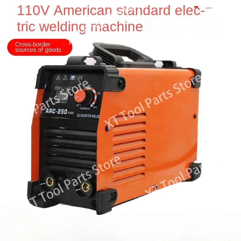 110V electric welding machine household American model 250 portable small mini palm inverter household manual welding machine