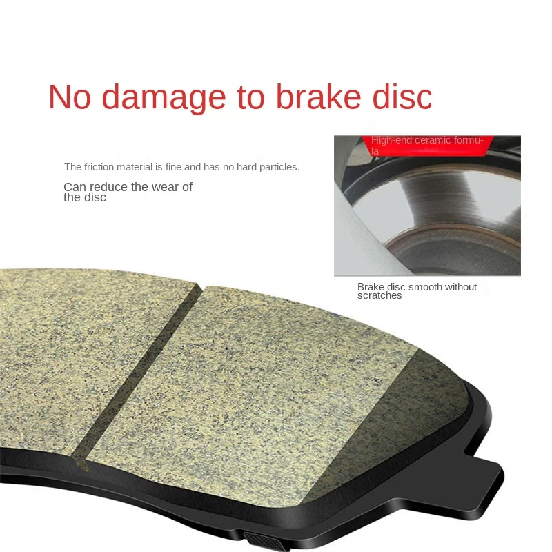 Ceramic brake pads are suitable for Changan Automobile Uni-V 1.5t/2.0t/ersity/univ/Zhidian IDD/auto parts front or rear