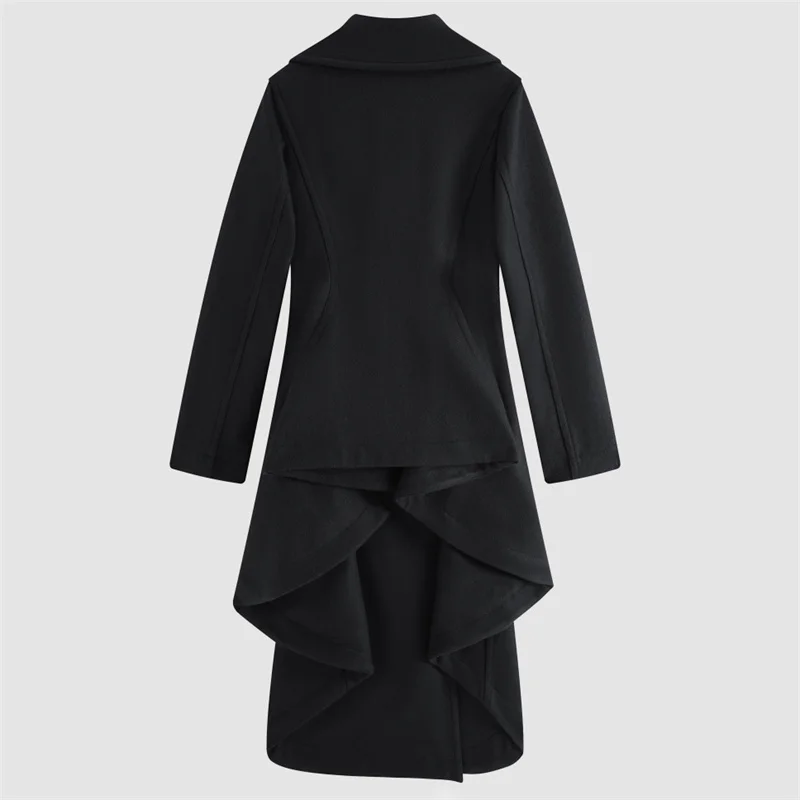 women's wool trench coats 2026 Winter New Double breasted Slimming Women's Windbreaker women's trench coat long women's jacket