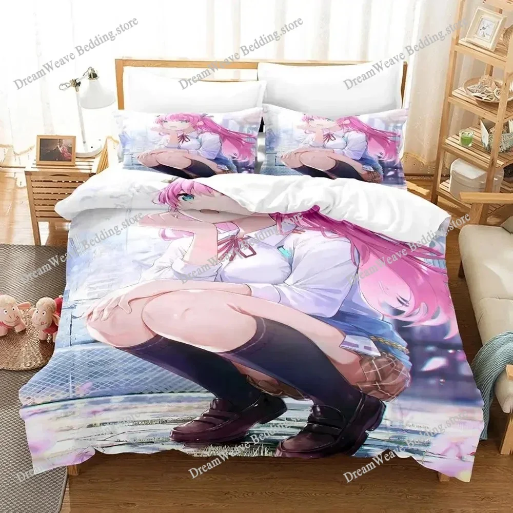 

New Heaven Burns Red Bedding Set Single Twin Full Queen King Size Bed Set Adult Kid Bedroom Duvet Cover Sets 3D Print Game Anime
